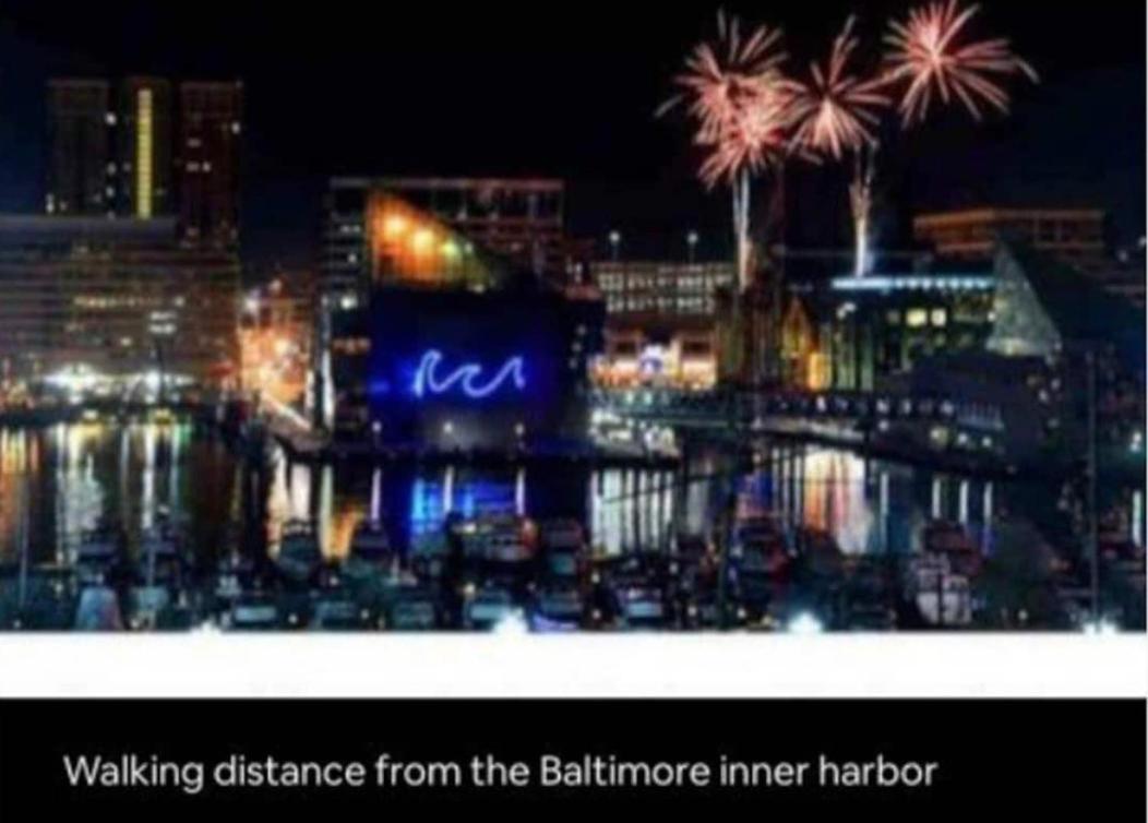 Lux House Of Champagne 2Br 2Ba Free Parking & Wifi Apartment Baltimore Luaran gambar